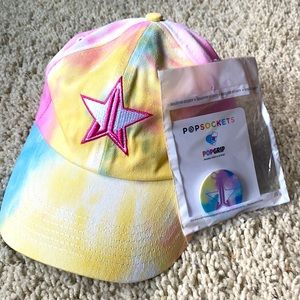 Jeffrey Star Hat and Popsocket